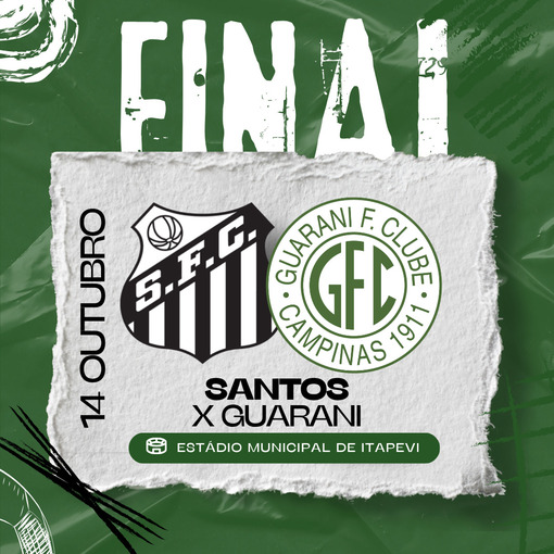 Final - Santos F.C X Guarani no Fotop