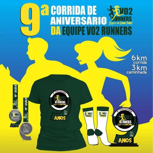 Event cover 9a Corrida de Aniversrio da Equipe VO2 Runners