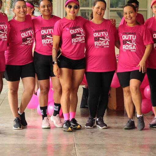 Copertura dell'evento Treino Outubro Rosa - Equipe Ju Neves