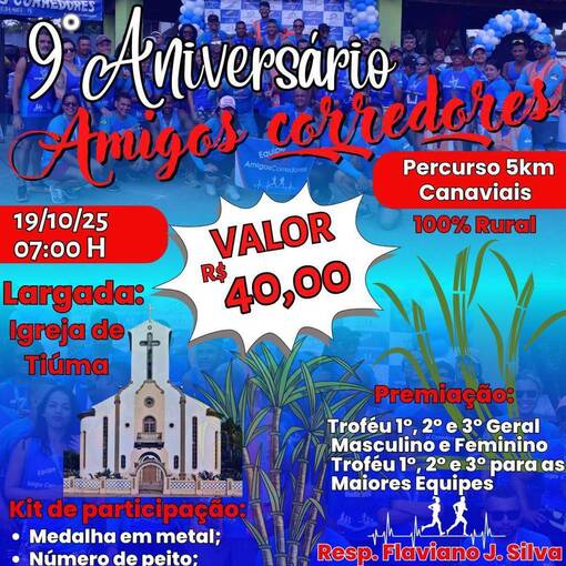 Event cover 9 ANIVERSRIO AMIGOS CORREDORES 