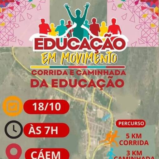 Event cover Eduo em Movimento - Corrida e Caminhada da Educao 