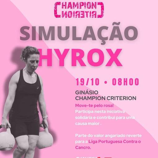 Copertura dell'evento Hyrox Simulao | Outubro Rosa