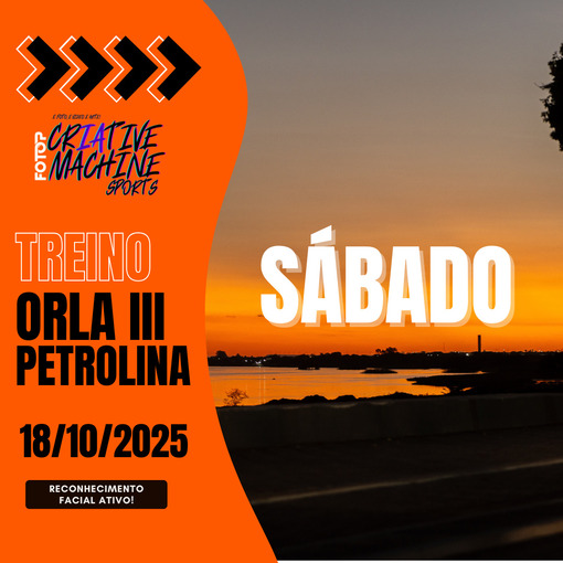 Event cover TREINO ORLA III PETROLINA - SBADO