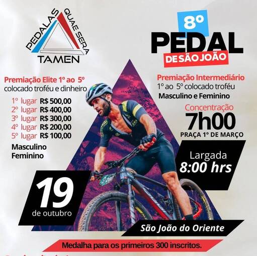 Capa do evento 8 Pedal de So Joo
