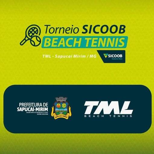 Event cover Torneio Sicoob  Beach Tennis TML - Sapucai Mirim