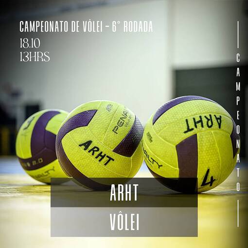 Event cover ARHT - Vlei - 18/10/2025
