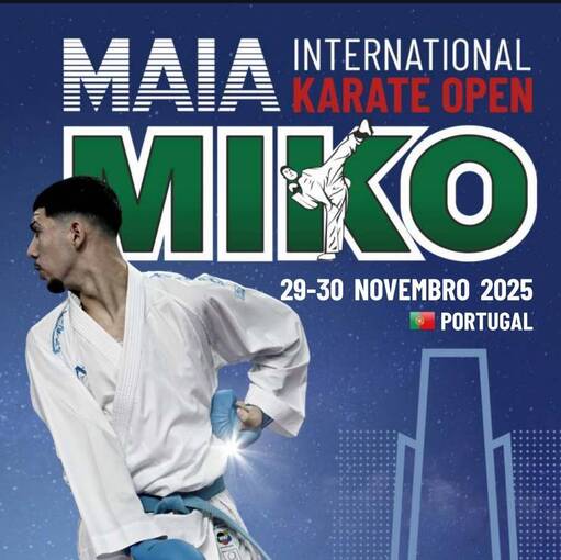 Capa do evento MIKO - 22 MAIA INTERNATIONAL KARATE OPEN