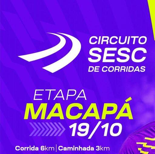 Event cover Circuito Sesc Corridas Macap