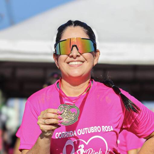 Copertura dell'evento PINK RUN 
