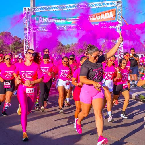 Corrida Pink Run 2025 no Fotop