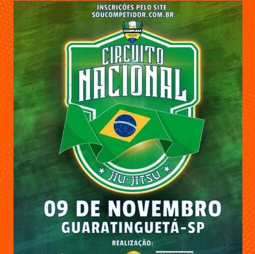 Event cover CIRCUITO NACIONAL DE JIU JITSU