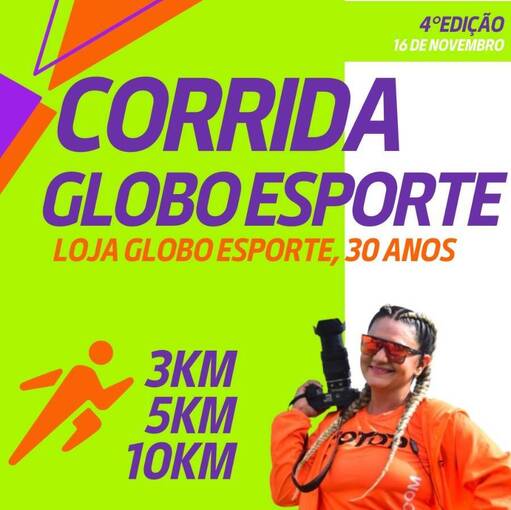 Capa do evento 4 CORRIDA GLOBO ESPORTE