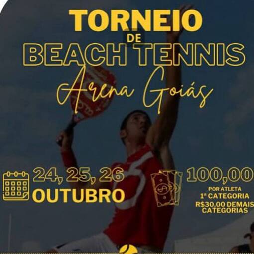 Event cover Torneio de Beach Tennis - Arena Gois
