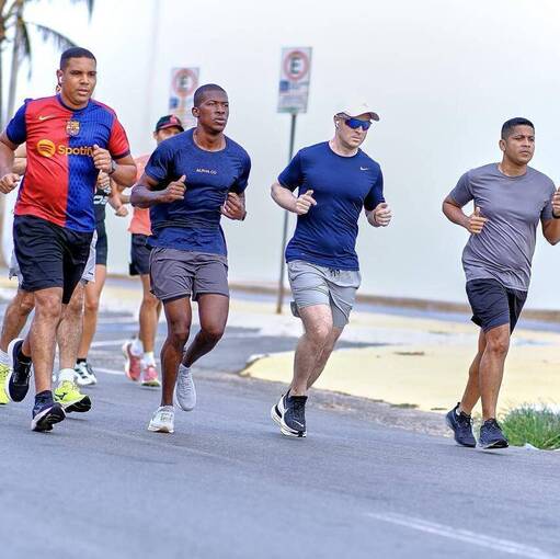 Treino na Orla - Av. Litornea - 28/10 En Fotop