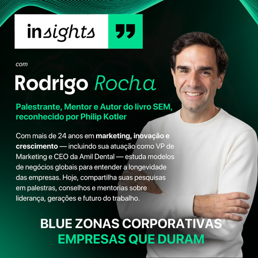 Event cover INSIGHTS - Rodrigo Rocha