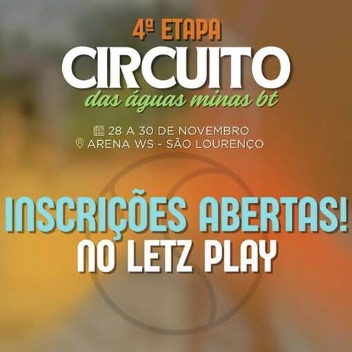 Copertura dell'evento Circuito das guas Minas BT - Arena WS So Loureno