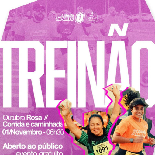 Event cover TREINO OUTUBRO ROSA 