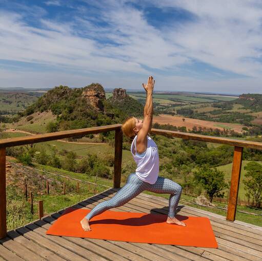 Copertura dell'evento yoga na montanha/ Analndia 