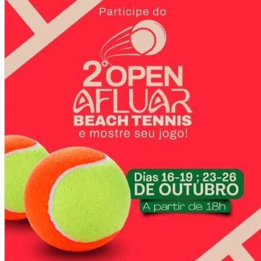 Event cover 2 OPEN AFLUAR DE BEACH TENNIS