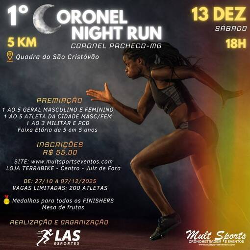Event cover 1 CORONEL NIGHT RUN