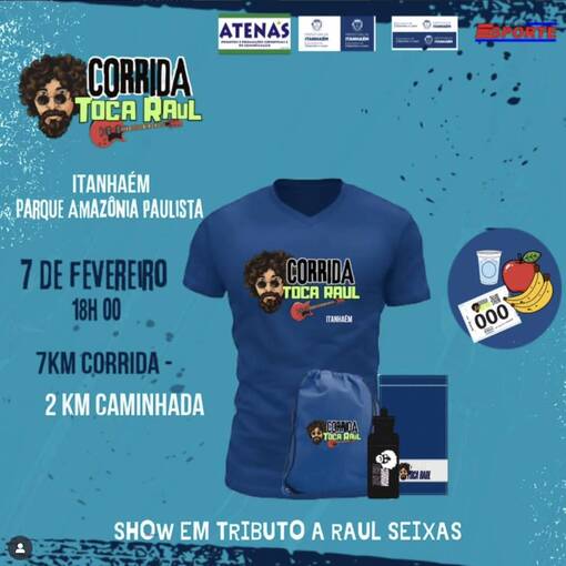 Event cover Corrida Toca Raul - Itanham, Parque Amaznia Paulista