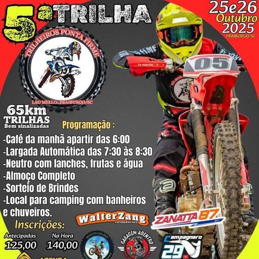 Event cover 5 Trilha Trilheiros Ponta Firme