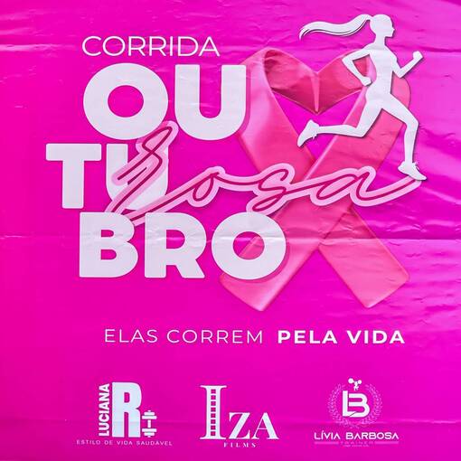 Capa do evento Corrida Outubro Rosa - Elas Correm Pela Vida