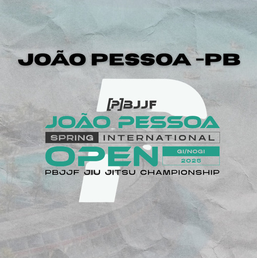 Event cover JOO PESSOA SPRING PBJJF