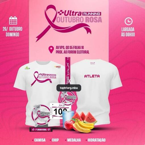 Copertura dell'evento Ultra Running Corrida Outubro Rosa