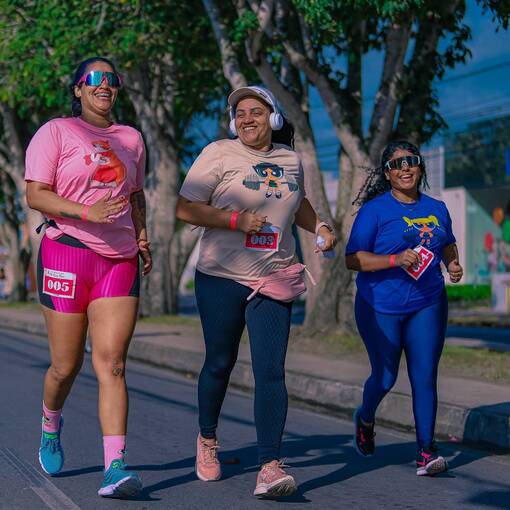Treino Fotop na Avenida Manh de Domingo - Desafio mais Saudvel - AK Rosa RUN - Ellas Correm - Arapiraca/AL no Fotop
