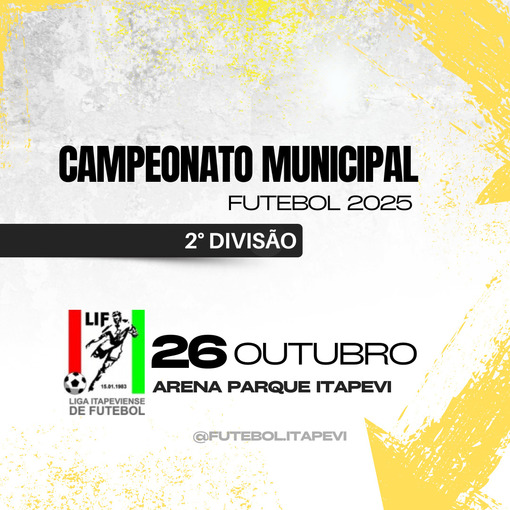 Campeonato Municipal da 2 Diviso de Itapevi 2025 no Fotop