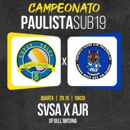 Copertura dell'evento SANTO ANDR SVSA X AJR - VLEI SUB19 MASC