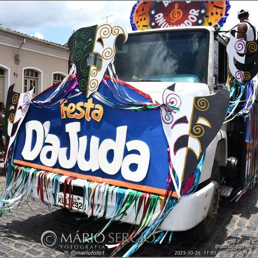 Event cover Festa da Ajuda 2025 - Prego/ Bando anunciador