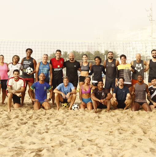 Event cover Treino Futev�lei Manh�