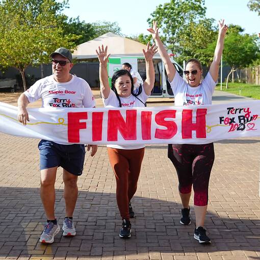 Copertura dell'evento TERRY FOX RUN 2025