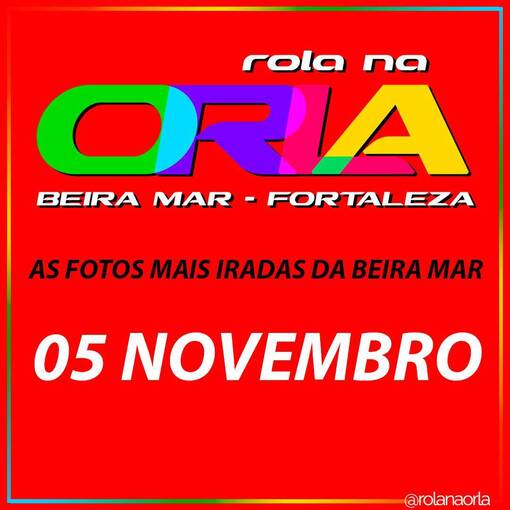 Capa do evento TREINO BEIRA MAR 05 NOVEMBRO FORTALEZA