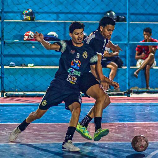 Capa do evento Cacimbas Futsal x Real Madrid - Amistoso