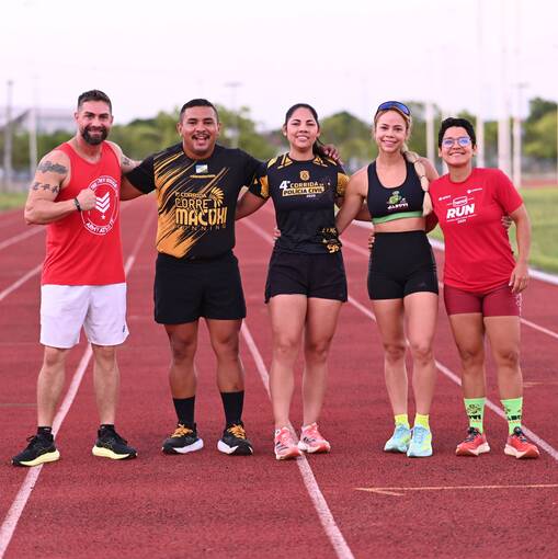 Treino na Pista de Atletismo  no Fotop