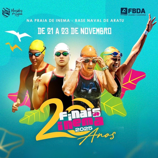 Portada del evento FBDA - Finais Em Inema, guas Abertas 2025