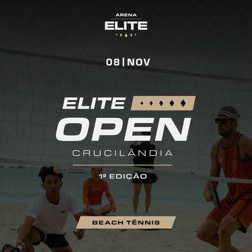 Couverture de l'vnement Open Elite Crucilndia - Beatch Tennis