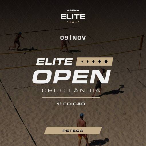 Event cover Open Elite Crucilndia - Peteca