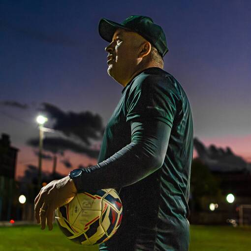 Event cover treino preparatrio de goleiro, preparador Osmar