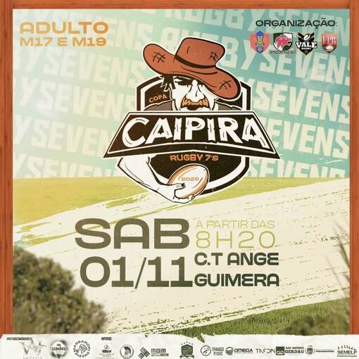 Copertura dell'evento COPA CAIPIRA RUGBY SEVENS MASCULINO 2025