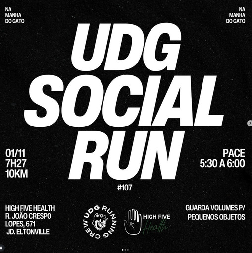 Event cover UDG Running Crew - High Five Health