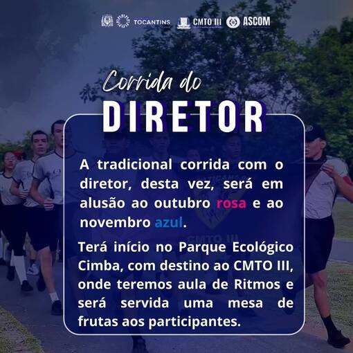 Event cover Corrida do DIRETOR