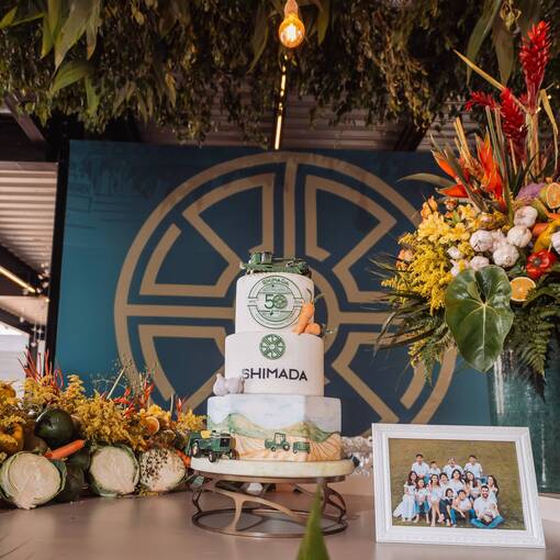 Event cover Aniversrio 50 Anos Shimada Agronegcios