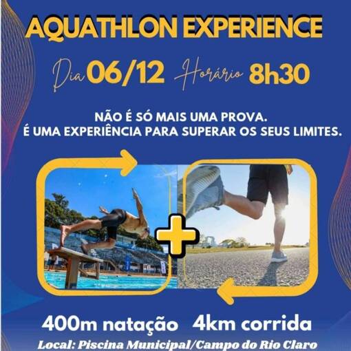 Capa do evento Aquathlon Experience