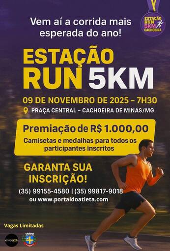 Capa do evento Estao Run 5Km