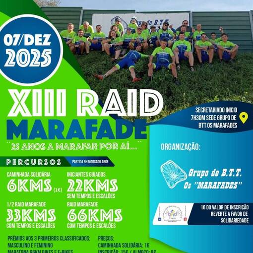 Event cover XIII Raid Marafade
