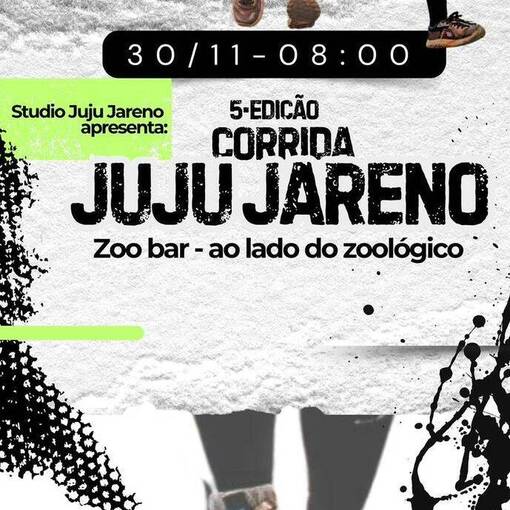 Event cover STUDIO JUJU JARENO - CORRIDA E CAMINHADA - 2025